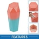 thumbnail image 4 of Bote de Basura para Automóvil Único Bargains, Portátil, Plástico, 1 pieza, Rosa, Azul, 4 of 6
