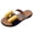 Yellow, variant on Splicing Bowknot Flat Sandals for Women Summer Beach Thong Slides Slip on Slippers