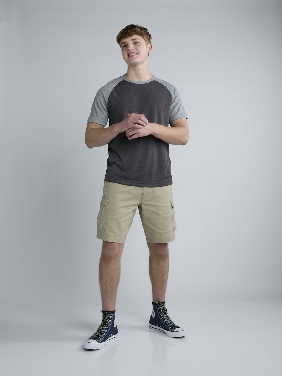 George Men's and Big Men's Raglan Tee, Sizes S-3XL