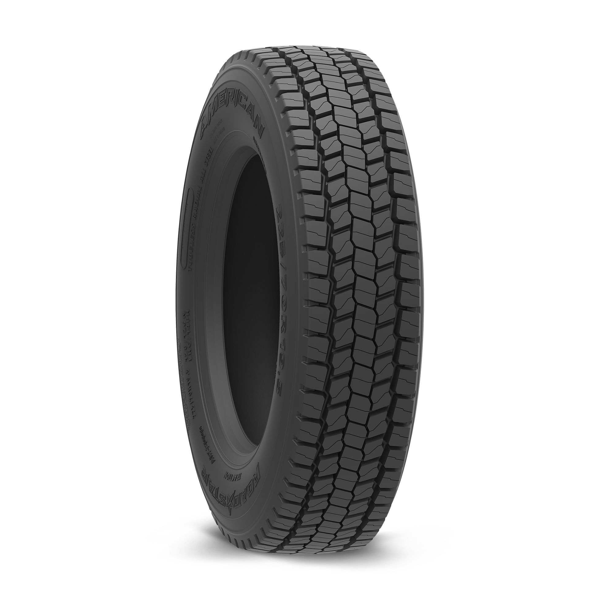 Arisun AD778 225/70R19.5 Load G 14 Ply Commercial Drive Tire - Black Sidewall