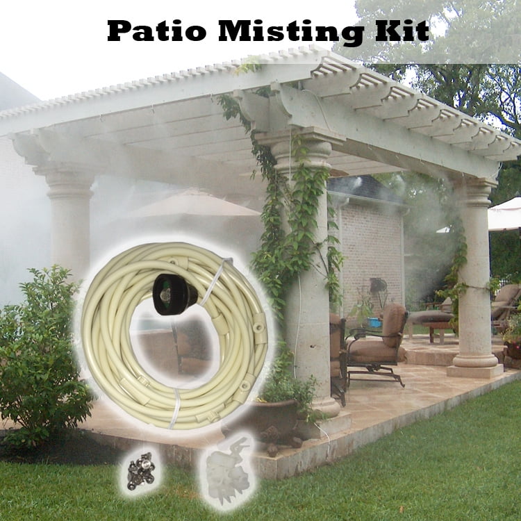 Patio Misting Kit Assembled by Mistcooling