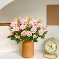 thumbnail image 6 of Gifts Dianli Floral Decor Wedding Bouquet Imitation Flower Home Decoration Faux Handheld Wall Flower Artificial Silk Rose Peony Bridal Bouquet Table Centerpiece Ceremony Home Decor, 6 of 7
