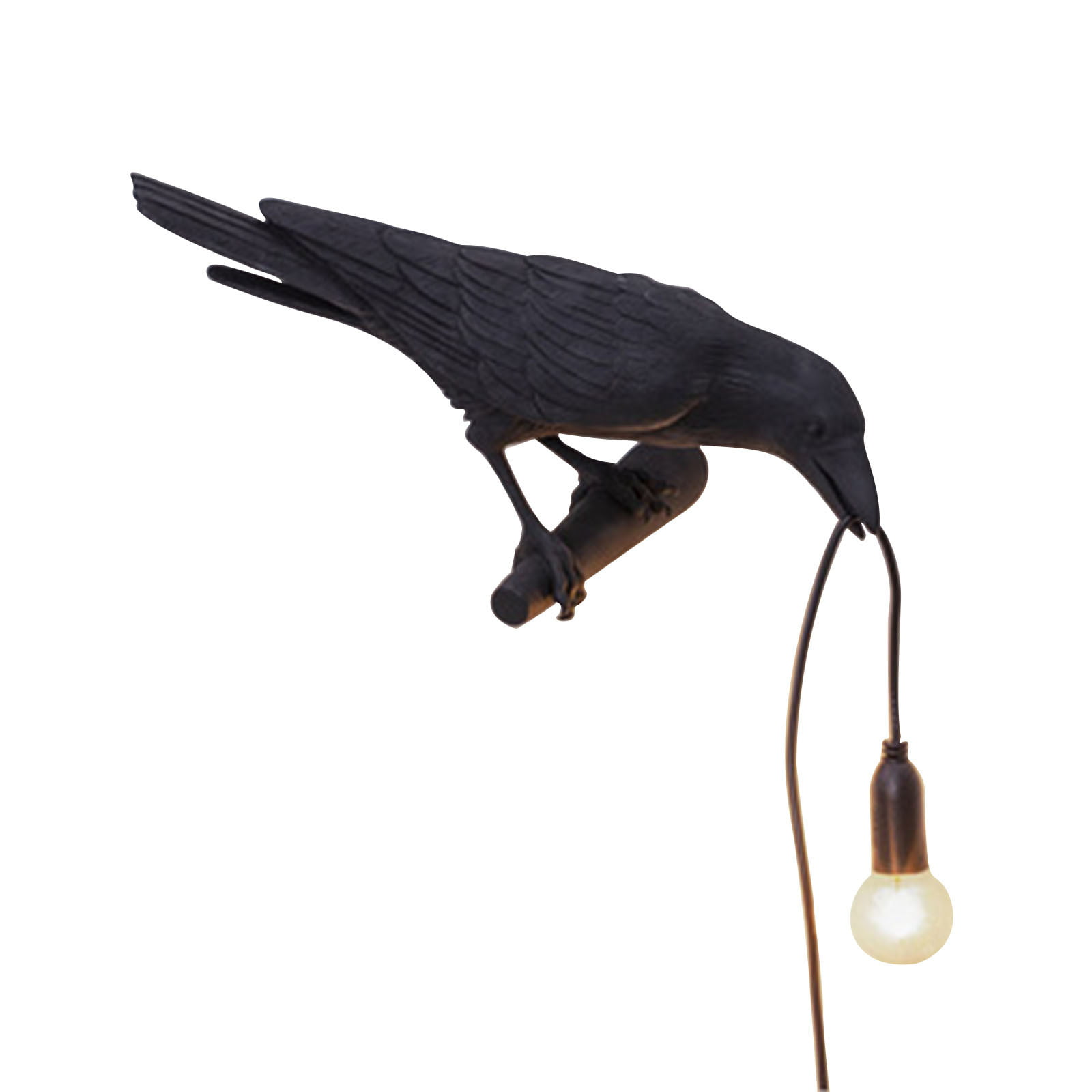 Bird table lamps resin crow wall lights desk lamps scones light fixtures 