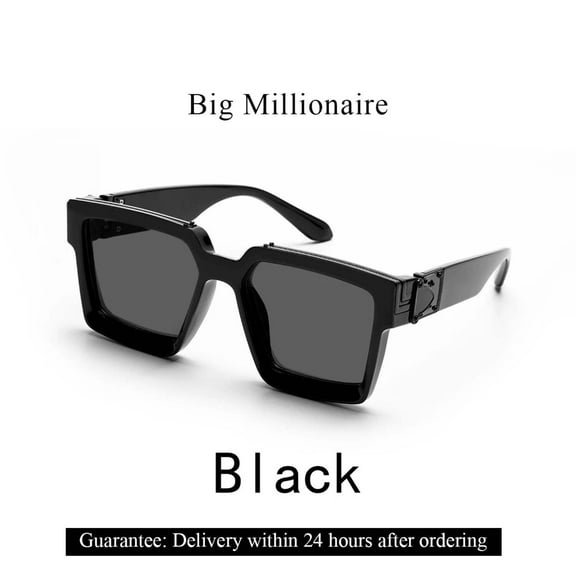 Square Millionaire Shades Luxury Sunglasses