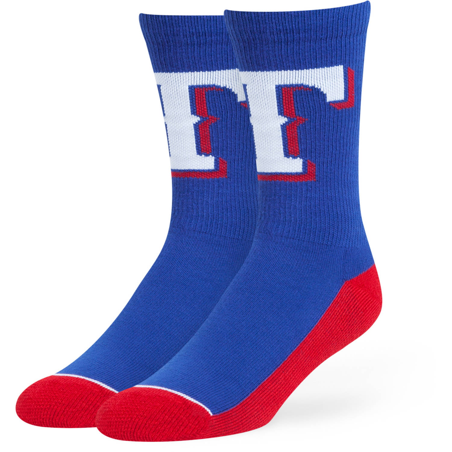 MLB Texas Rangers Arena Crew Socks - Fan Favorite - Walmart.com