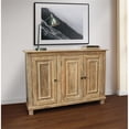 thumbnail image 6 of Jenna 3-Door Solid Wood Sideboard in Distressed Natural Finish, 6 of 6