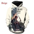 thumbnail image 4 of Sudadera con capucha con estampado 3D de The Last Of Us Part II para hombre y mujer, estilo hip hop, informal, de gran tamaño, 4 of 5