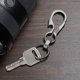 thumbnail image 5 of Llavero de titanio ligero para exteriores Llavero de liberación rápida Soporte para llavero Abrebote Abanopi Llavero, 5 of 7