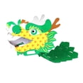 thumbnail image 3 of Handmade Paper Dragon Accessories Decor Chinese Style Prop Practical Lovely DIY Material Kits for Christmas Spring Festival New Year Wedding green, 3 of 8