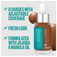 thumbnail image 5 of Maybelline Green Edition Superdrop Tinted Oil Makeup, Adjustable Coverage, 40, 0.67 fl oz, 5 of 9