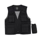thumbnail image 3 of Chaleco de pesca suave y transpirable para hombre, con 4 bolsillos, ideal para primavera y verano. XL negro, 3 of 9