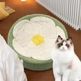 thumbnail image 3 of Cat Scratcher Cardboard 2 In 1 Cat Scratch Pad Bowl Cute Flower Round Scratching Board For Kitty Sleeping Bike Rack Dog Dog Saddle Bag Dog Lunging Accessories Dog Grooming Accessories Fuseball, 3 of 3