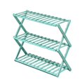 thumbnail image 2 of Estante de simple Soporte de planta duradero plegable portátil de piezaza sin instalación Soporte de estante de almacenamiento sin instalación niveles Macarena Bastidores de zapatos, 2 of 8