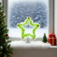 thumbnail image 5 of Christmas Tree Topper - 9.6 In Green Furry Christmas Tree Star, Luminous Christmas Tree Decoration, Christmas Decoration for Xmas Tree, 5 of 9