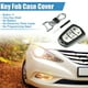 thumbnail image 2 of Funda de TPU para llavero inteligente de 360 grados para Cadillac CTS con 5 botones y llavero en tono plateado, 1 Juego, 2 of 7