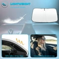 thumbnail image 4 of For Honda Accord 2023-2025 Car Windshield SunShade Visor UV Block Foldable Cover, 4 of 10