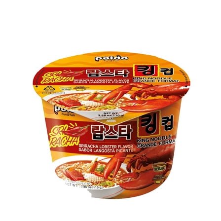 Paldo Sriracha Lobster Flavor Noodle Kingcup