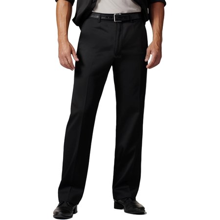 Men's Cozy Hidden Expandable Waist Dress Pants | Premium Stretch Texture Weave Work to Weekend Pant