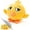 duck, variant on 3-in-1 Plush Dog Chew Toy with Squeaky Ball Inside, No Stuffing Tearable Crinkle Puppy Toys for Aggressive Chewers, Birthday Gift Box for Small Medium Large Dogs