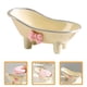 thumbnail image 4 of BRIGHTFUFU Contenedor de jabón, caja de jabón, jabonera de baño, forma de bañera, plato de almacenamiento de jabón, caja de jabón, 4 of 8