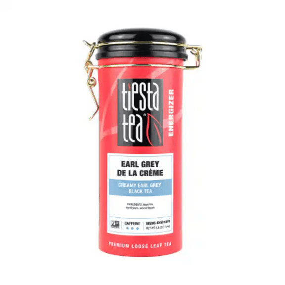 (Pack of 6), Tiesta Tea Earl Grey de la Crème, 4 oz