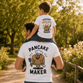 thumbnail image 5 of Daddy And Me Pancake Maker Matching Shirts, Dad Daughter Cooking Outfit, Family Kitchen Shirts, Baking Together Gift, 5 of 7