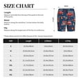 thumbnail image 6 of Naloa Fire Truck 1 Men's Short Pajama Pants, Lounge Comfort Shorts with Elasticized Waistband and Side Pockets - X-Large, 6 of 9