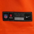 thumbnail image 6 of Men's Nike Cam Taylor-Britt Orange Cincinnati Bengals Alternate Game Jersey, 6 of 6