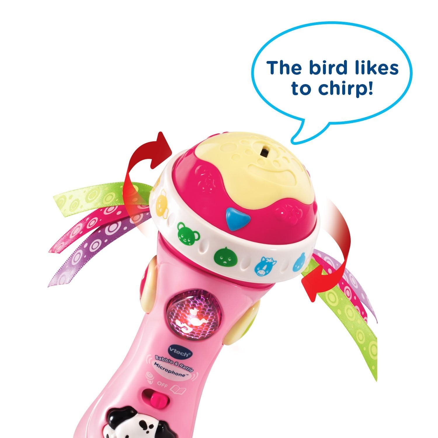 vtech baby babble and rattle microphone