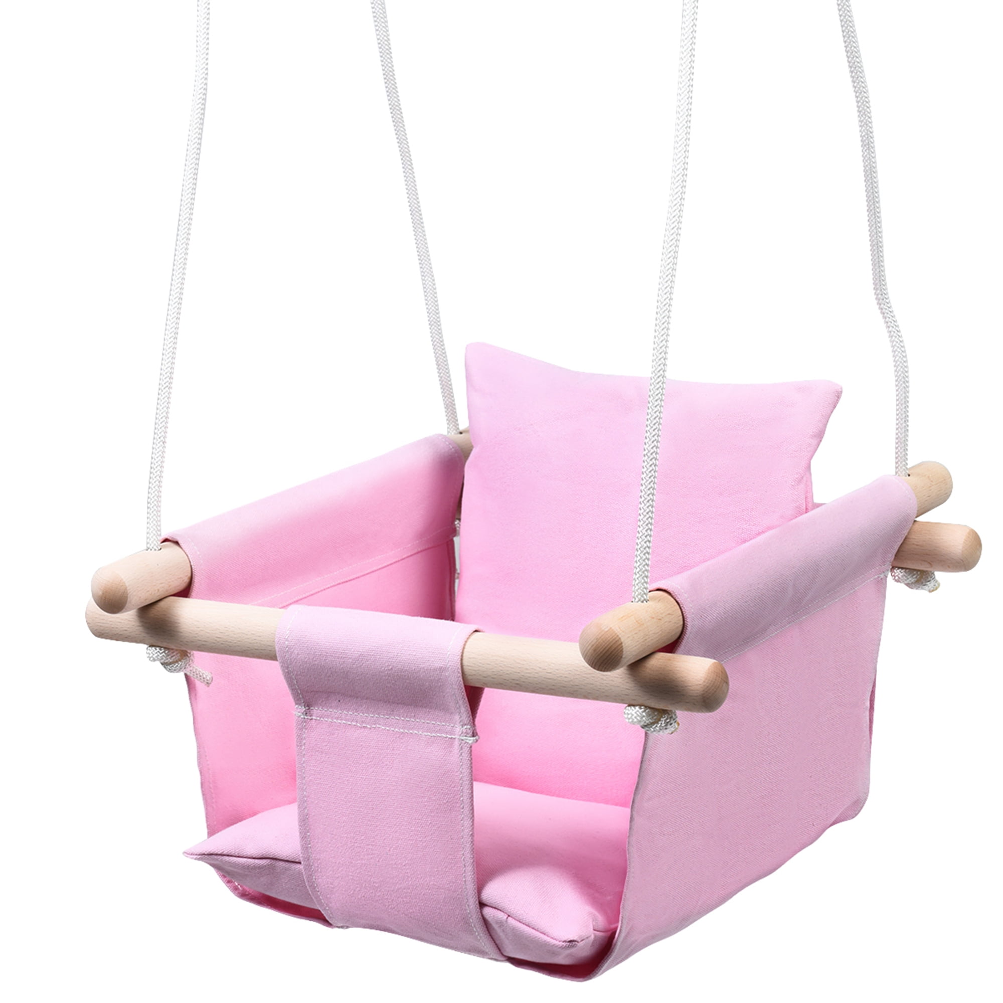 pink baby swing seat
