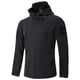 thumbnail image 2 of Chaqueta De Senderismo Para Hombre Softhell Con Capucha Impermeable Impermeable SG shamjiam Chaqueta de hombre, 2 of 9