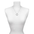 thumbnail image 3 of Delight Jewelry Silvertone 3-D Ballerina Live Ring Charm Necklace, 18", 3 of 4