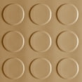 thumbnail image 3 of G-Floor 8.5' x 22' Coin Pattern Garage and Universal Flooring Cover & Under Car Mat - Sandstone, 3 of 7