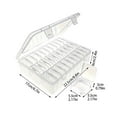 thumbnail image 3 of Storage Containers With Lids Organizer Transparent Compartment For Tools Accessories And Cooked Rice Container Rice Container Small My Pantry Pasta Storage Containers for Pantry Airtight Storage Food, 3 of 4