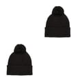 thumbnail image 3 of Jumpingount Gorro para correr Forro de algodón Unisex Gorros multifunción a prueba de viento Gorros casuales Ciclismo Esquí para adultos Deportes al aire Negro 2piezas Jumpingount CBP372098, 3 of 5