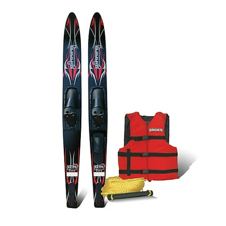 Kidder Water Ski Package w/ Vest and Rope