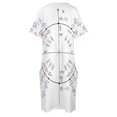 thumbnail image 4 of Unit-vestido holgado con bolsillos para mujer vestidos de graduación Verano, 4 of 6