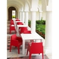thumbnail image 3 of Compamia Vegas 55" Extendable Patio Dining Table in White, 3 of 12