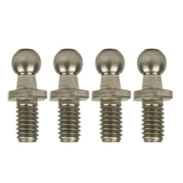 Qty 4 Ball Studs 10mm M8 X 1.25 Thread Zinc Automotive & Marine Lift