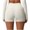 White, variant on Lenpel Women's Workout Boyshorts Seamless High Waisted Athletic Yoga Shorts Running Biker Shorts
