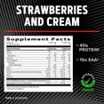 thumbnail image 6 of GNC AMP Wheybolic Clinically Proven Protein Powder, Increases Muscle Strength & Muscle Building, 40g Whey Protein, BCAA, Leucine, 3rd Party Tested, Strawberries and Cream, 25 Servings, 6 of 8