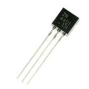 ON Semiconductor 2N4401 NPN TO-92 NPN Silicon Epitaxial Planar Transistor (Pack of 10)