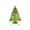 A, variant on Christmas Tree Tabletop Decorations, Small Christmas Trees with Multi-Color 2D Flat Acrylic Tree Figurine for Office Home Holiday Decoration