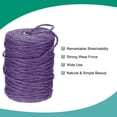 thumbnail image 4 of Uxcell Natural Jute Twine String 328ft x 3mm Long Strong Twine Rope for Arts Crafts Ribbon Gift Wrapping Packing, Purple, 4 of 6