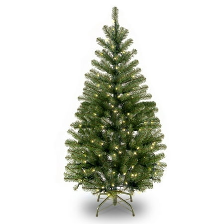 4 ft. Aspen Spruce Tree with Clear Lights