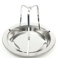 thumbnail image 6 of Stainless Steel Chicken Roaster Rack - Non-Stick BBQ Grid for Perfectly Roasted Chicken, Ideal for Camping and Dinner, 6 of 7