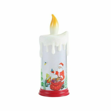 

YUEHAO Night Lights 2021 Christmas Decoration Candle Light Ornaments Decoration Home Accessories Christmas Decoration Night Lights A