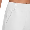 thumbnail image 6 of Guieoi Winter Warm Pants Plus Size Women Oversized Drying Tight Elastic Comfortable Fitness Pants Yoga Pants White, 6 of 8