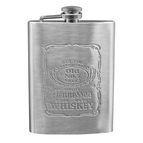 Al aire libre portátil de acero inoxidable Whisky Wine Pot Petaca Flagons Drinkwares