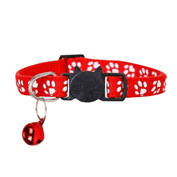 Stylish Print Design Cat Collar with Breakaway Buckle and Durable Woven Nylon for Secure Comfortable Daily Use